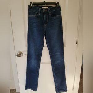 Women's high rise straight Levi's 724 size 27